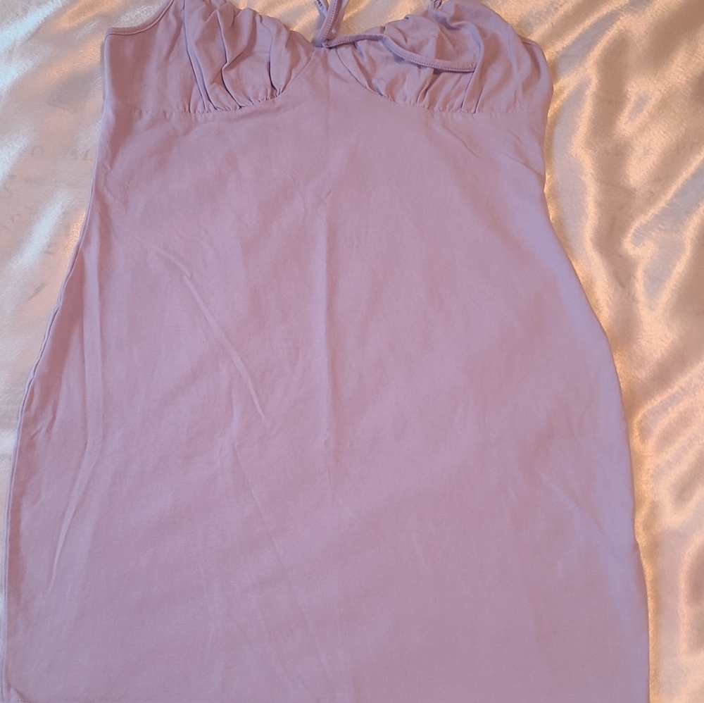 SHEIN  Solid Bodycon Dress  Lilac Size XL USA size 12